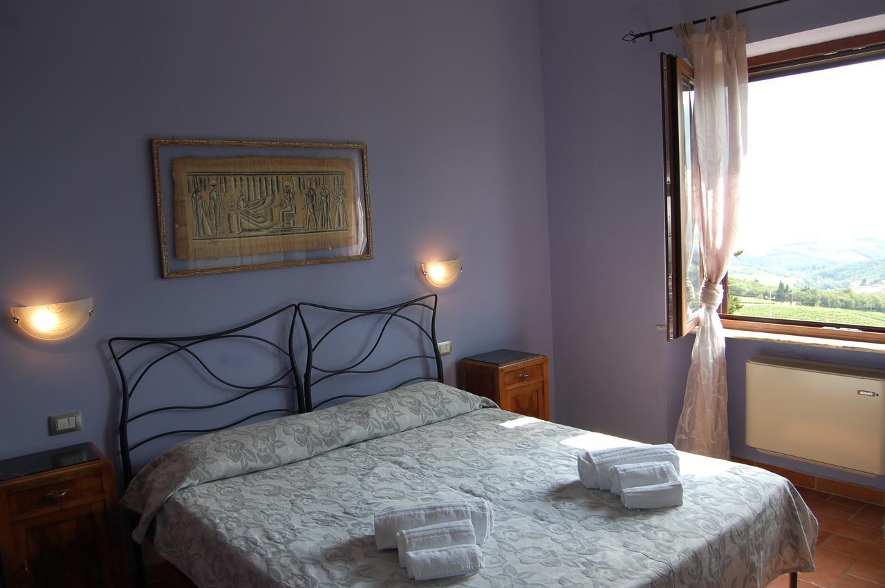 קסטלינה אין קיאנטי Mariani Bed&Breakfast מראה חיצוני תמונה